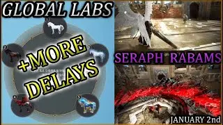 MORE DELAYS💀 | Seraph Rabam Skills, KrogStable BUFF, Guild Bosses, 100mil Fam Fame | BDO Glabs Patch