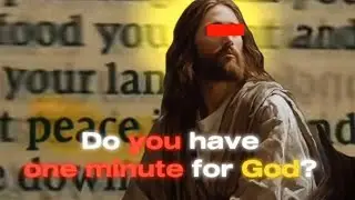 One Minute For God?|John 13:7 Explained ✝️