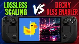 Lossless Scaling vs Decky DLSS Enabler Plugin!