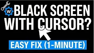 How to Fix Black/White Screen No Taskbar on Windows 11/10  |  Easy Windows Solution