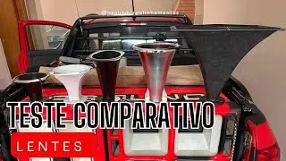Teste do Driver 3500 da Snake em várias lentes e comparativo com o Driver D305 da JBL