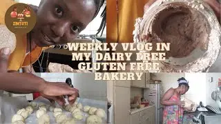 Vlog:  A few days in my dairy free gluten free bakery using indigenous grains I Baker Like Anita
