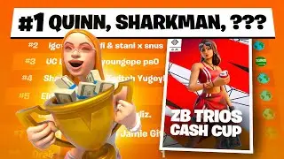 1ST PLACE ZERO BUILD TRIO CASH CUP🏆 (3 WINS)