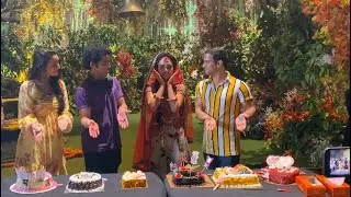 Malika Singh Birthday Celebrated On Set | Malika Singh Birthday Celebrate With Radha Krishna team ￼