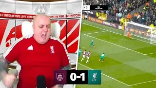 Craig Goes CRAZY As Salah Wins It VERY LATE! Burnley 0-1 Liverpool Reaction
