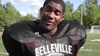 Q&A with Belleville (MI) 2019 OT Devontae Dobbs