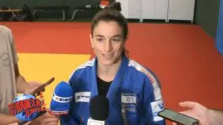 #Judo Israel national team 2023. Timna Nelson Levy. Interview in Hebrew #judoworlds