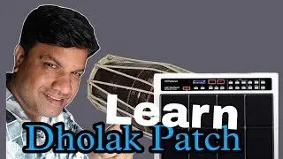 Learn Dholak Patch on Octapad SPD 20 Pro | kaharwa Taal additional variation #octapad #spd20pro 