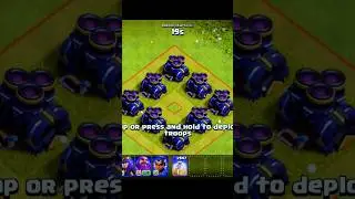 pekka vs max mortar 😱🥵/clash of clans #coc #clashofclans #shorts
