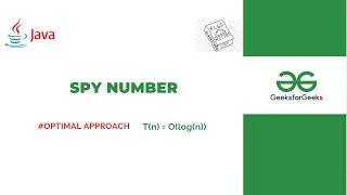 Check Spy Number | Optimal Approach Explained Step by Step