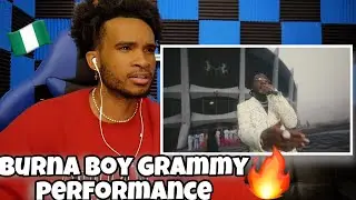 BURNA BOY GRAMMY PERFORMANCE REACTION!