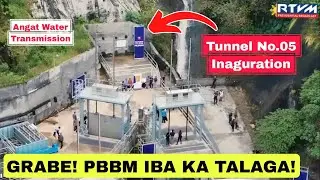 Это серьёзно! Торжественное открытие туннеля проекта улучшения водоснабжения Ангата (PBBM) 05.