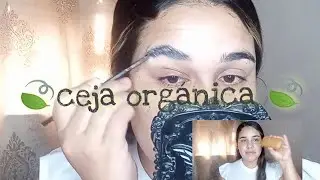 como hacer la ceja org&aacute;nica 🍃