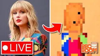 Recreating CELEBRITIES In Rec Room! | LIVE