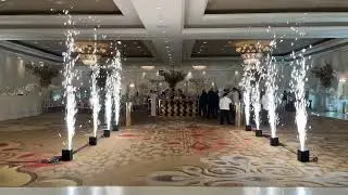 Houston Cold Spark Machine Rental | Flash Memories Photo Booth Co. #coldsparkmachine #houstontx