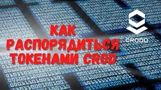 Как правильно распорядиться токенами CROD