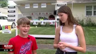 Logan County brother and sister start up produce stand