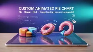 React Native Custom Animated Pie Chart | Pie, Donut & Half Variants with Reanimated