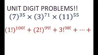 Unit digit problems tricks//CDS//SSC//CAT//BANK PO//CSAT