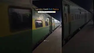 Gareeb Rath express last Run with icf Green coach #train#garibrathexpress #garibrath #indianrailways