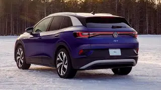 НОВЫЙ Volkswagen ID.4 (2022) Pro S - ПЕРВЫЙ ВЗГЛЯД: экстерьер и интерьер