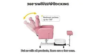 Reclining Pedicure Chair Review: Comfort, Style & Function for Your Spa |