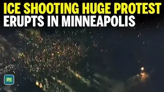 LIVE: People gathered in large number in Minneapolis, protest against ICE shooting | Minnesota