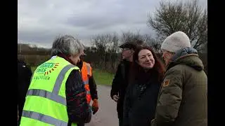 Fromebridge hedge planting launch event 26.01.23