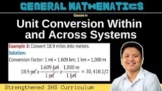 Unit Conversion Within and Across Systems | Metric and English System | Grade 11 | Q2 W1