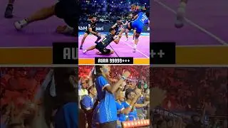 Tamil Thalaivas fans go crazy for Arjun&rsquo;s performance #ProKabaddi #PKL12 #GhusKarMaarenge #shorts