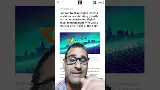 London Real Ventures Invests In Vatom | Web3 Innovators