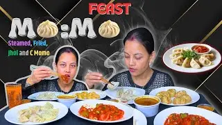 Varieties of Momo Feast | Steamed, Fried, Chilly & Jhol ! 😋🔥😱