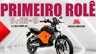 Moto elétrica Shineray SHE S  PRIMEIRO ROLÊ