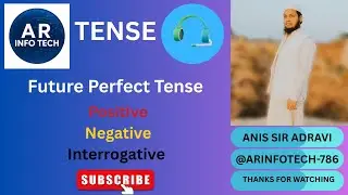 Future Perfect Tense | Easy English | Easy Explanation with proper Examples by Anis Sir Adravi