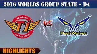 [Highlights] SKT vs FW - LoL WCS 2016 D4 - Oct 02, 2016 | SK Telecom T1 vs Flash Wolves