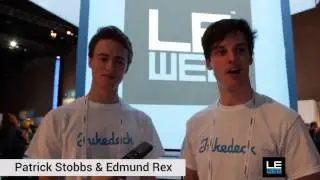LeWeb&rsquo;14 - Backstage Radio Station, Episode #3-2 with Patrick Stobbs & Edmund Rex @LeWeb (#LeWeb)