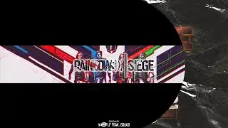[FREE] Rainbow Six Siege YT Banner (Speed Art/Download/.PSD Template) | WPS