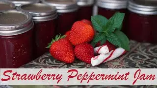 Рецепт консервирования клубнично-мятного джема
