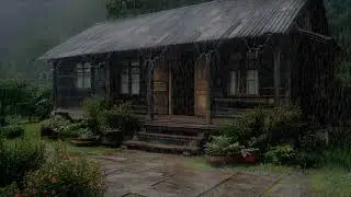 Soothing rain noise calming emotion restoring balance for peaceful sleeping tonight