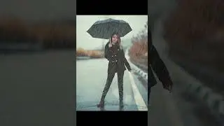 #Shorts | Rain effect | How to add rain to image in photoshop | photoshop tutorial