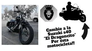 Cambié la Suzuki s40 por ésta motocicleta!