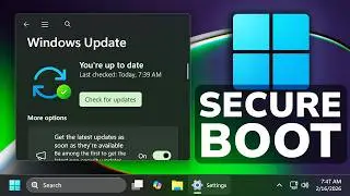 Функция безопасной загрузки Windows 11 прекратит своё существование в 2026 году (объяснение).