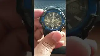 Gshock analog hands and digital display not  matching (How to sync Casio 5445 )