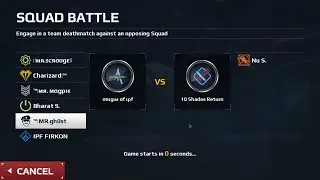ORIGIN OF IPF vs 10 SHADES RETURN,sb#104,ROOFTOP,GAMEPLAY,MC5 SQUAD BATTLE PC