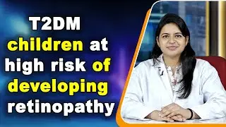 Type 2 DM children at high risk of developing retinopathy