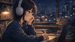 study with me 📚 40 min of lofi focus music