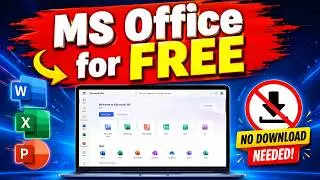 How to Use Microsoft Office for Free Without Installation | Access MS Office Online
