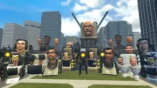 NEW MECHA CORRUPTED SPEAKERMAN VS TITAN SPEAKER ARMIES AND OTHER BOSSES in Garry's Mod!