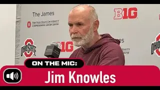 Ohio State's Jim Knowles on defensive tackle depth, linebacker play vs. Marshall