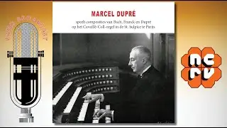 Marcel Dupr&eacute; speelt composities van Bach, Franck en Dupr&eacute; op het Orgel in de St. Sulpice te Parijs